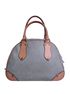 Vintage Scotchgrain Bowler Bag, back view
